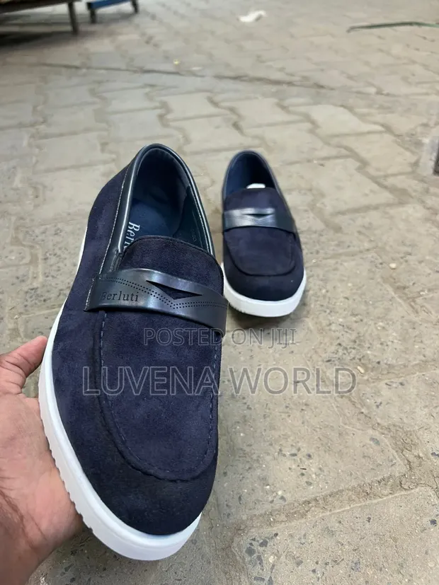 Berluti Loafers Nyeusi - 1