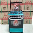 Eurochef 60x65cm Free Standing Cooker - 3 Gas + 1 Electric Burner - 2