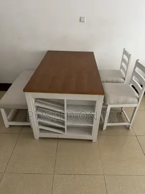 Wood-Mode Dining Set with Wine Rack