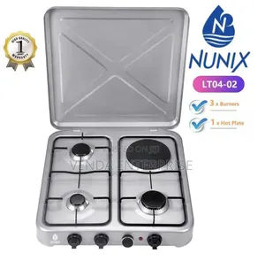 Nunix Table Top Cooker 3+1 Burners
