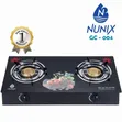 Nunix Glass Table Top Cooker - 2 Burner - 1