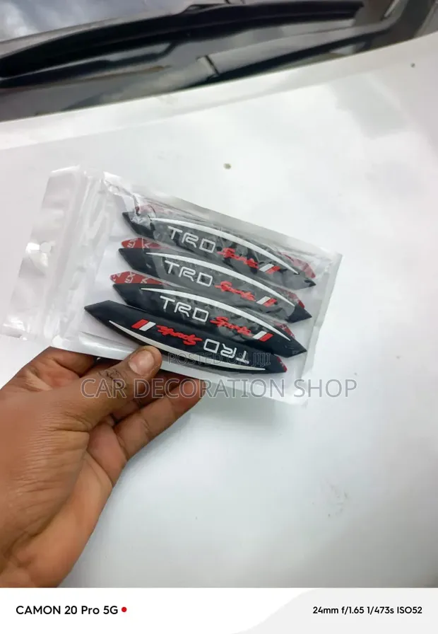 TRD Rubber Polymer Door Antiscratch Door Guard - 1