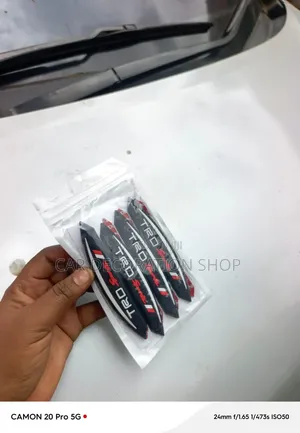 4pc Universal Self-Adhesive TRD Sport Door Guards