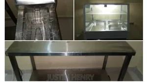 3-in-1 Display, Fryer, and Working Table