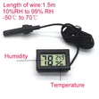 Mini LCD Humidity Meter & Thermometer for Incubators - 4