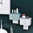 Wall Mounted Bathroom Roll Paper Hanger/Toilet Paper Box - 1