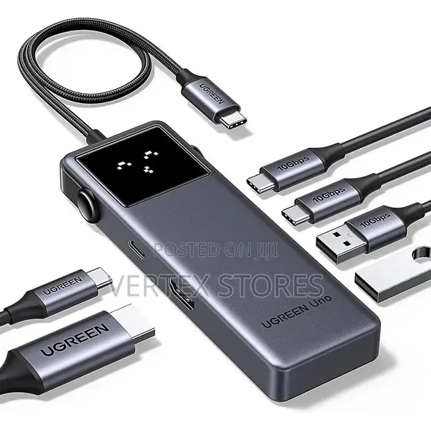 UGREEN CM888 6-in-1 UNO Docking Station - Gray - 1