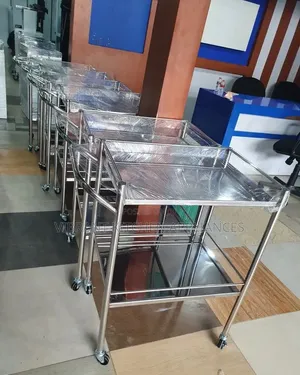 Stainless Steel Medicine Trolley - Commercial Medical Equipment