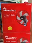 Ramtons 16" 5-Blade Wall Fan (RM683) - 1