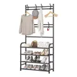 Multi-functional Coat and Shoe Rack - 2