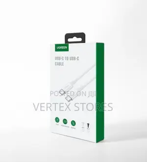 UGREEN US264 USB-C 2.0 Cable (60W) - White
