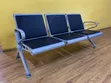 Heavy-Duty Padded 3-Seater Waiting Bench - 1