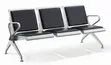 Heavy-Duty Padded 3-Seater Waiting Bench - 2