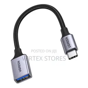 UGREEN US378 USB-C to USB 3.0 OTG Adapter Cable - Black