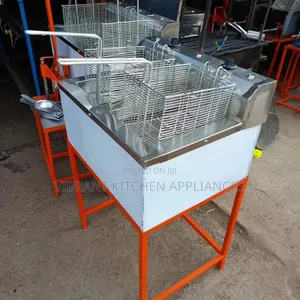 Brand New Double Electric Fryer - Commercial Stainless Steel