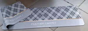 2pc Anti-Slip Feather Kitchen Mat Set