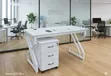 Boss Office Products 120cm Rectangular Office Desk - 2
