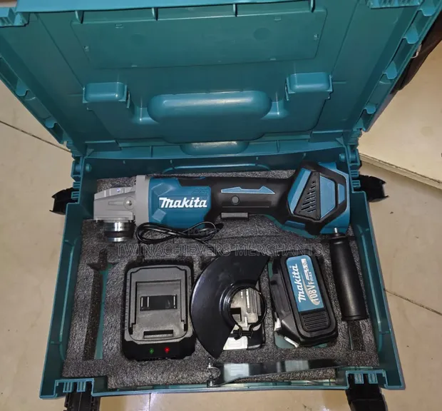 Makita 108V Cordless Rechargeable Angle Grinder - 1