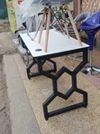Boss Office Products Meza ya Ofisi yenye Fremu - 1