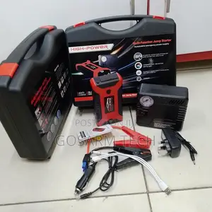 Multi-Purpose Vehicle Jump Starter with Air Compressor & Power Bank
