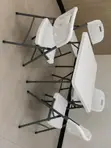 4-Seater Folding Table & Chairs Set - 5