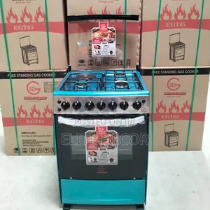 Eurochef 60x65 3 Gas + 1 Electric Cooker with Electric Oven