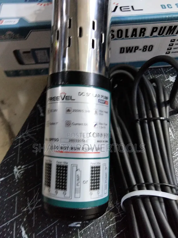 Freevel 250W DC Solar Water Pump (0.3 HP) - 1