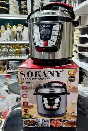 Brand New Sokany 6L Electric Pressure Cooker