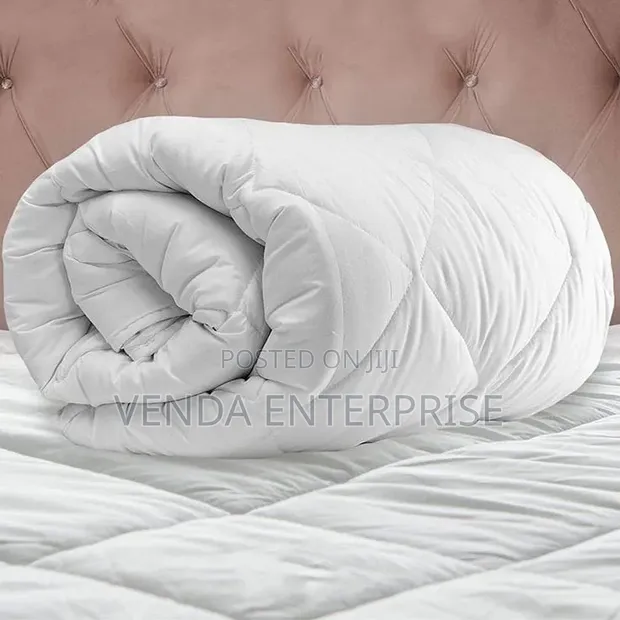 White Binded Duvet Set - 1