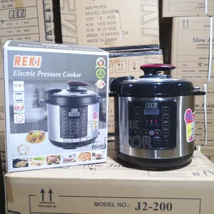Reki 6L Electric Pressure Cooker - Multifunctional Digital