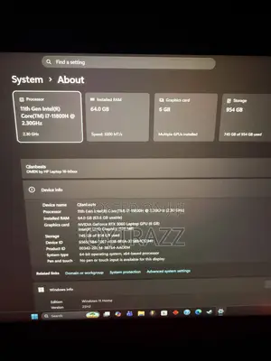 HP Omen 16 Laptop - 64GB RAM, Intel Core i7, 1TB SSD