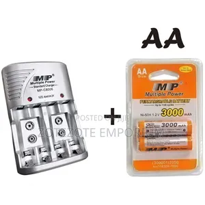 MP AA Rechargeable Battery + Charger