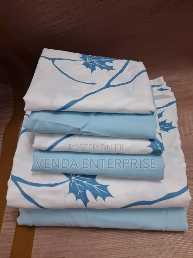 6-Piece Cotton Bedsheet Set - 1