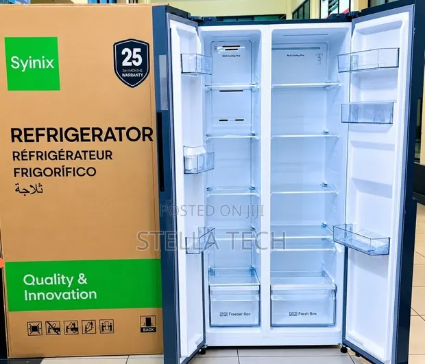 Syinix Side by Side No Frost Refrigerator 460L - 1
