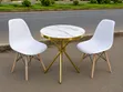 2-Seater Cafe Bistro Set - 1