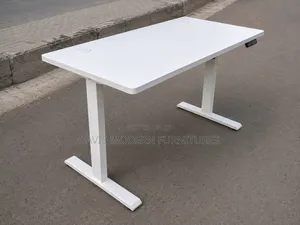 Electric Height-Adjustable Desk - White