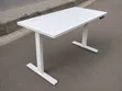 Electric Height-Adjustable Desk - White - 1