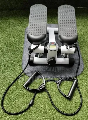 Mini Stepper na Resistance Bands - Mazoezi ya Mwili Mzima Nyumbani