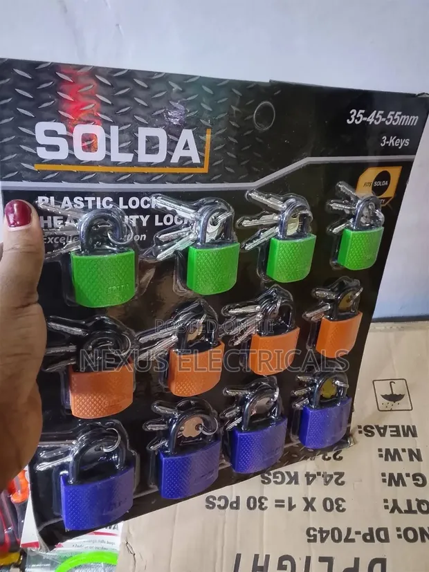 Solda Padlocks Heavy Duty (35, 45, 55mm) - 1
