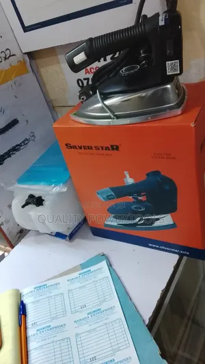 Silver Star Industrial Steam Iron Box