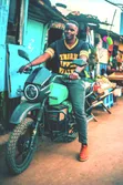 2025 Electric Motorcycle - Green - 3