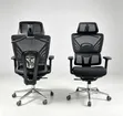 Ergonomic Mesh Swivel Office Chair with Headrest - 1