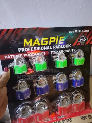 12 Set Padlocks - Magpie Brand