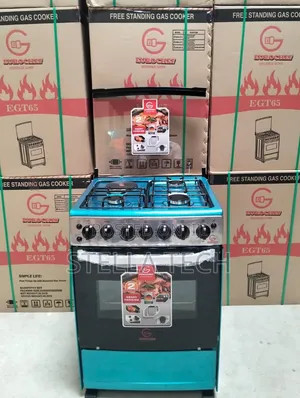 Eurochef 60x65cm 3 Gas + 1 Electric Freestanding Cooker