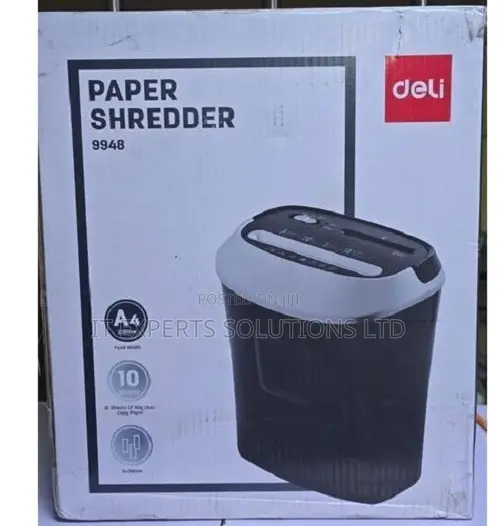 Deli Shredder ya Karatasi 16-Sheet - 1