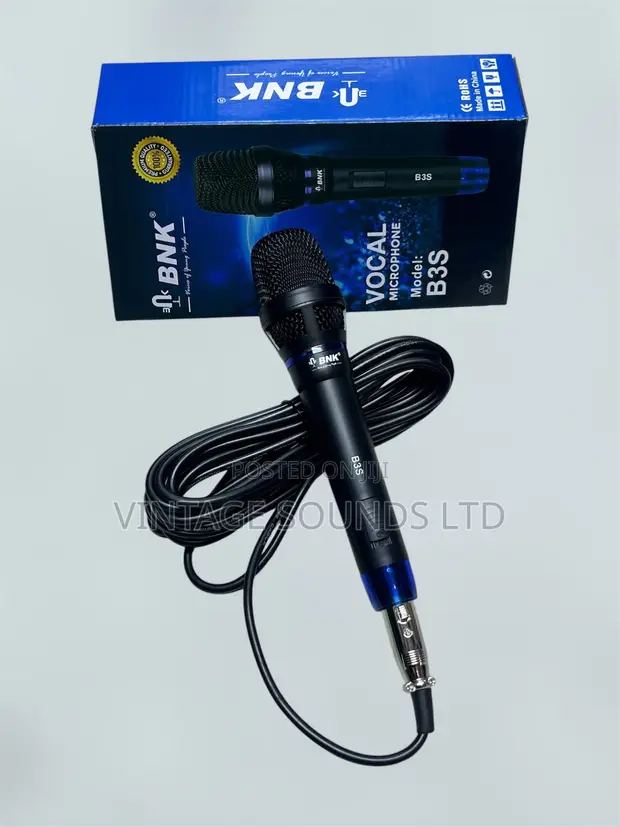 BNK B3S Professional Wired Vocal Microphone - Brand New - 1