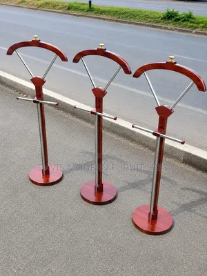 Wooden Valet Suit Stand