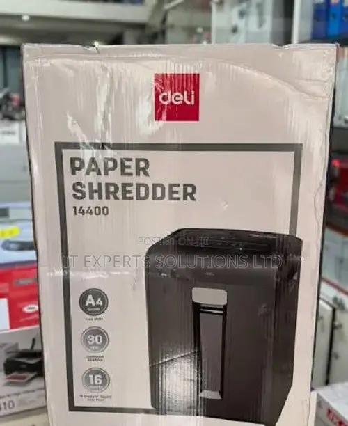 Deli Paper Shredder - 16 Sheets - 1
