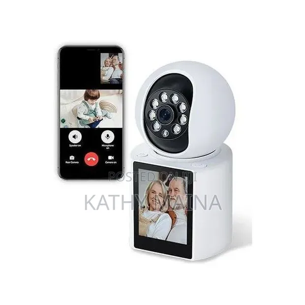 Smart WiFi Video Calling Camera with 2.4 Inch Screen - 1