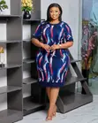 Senori Fabric Dress - Sizes 44-52 - 2
